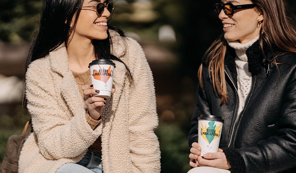Woman coffee